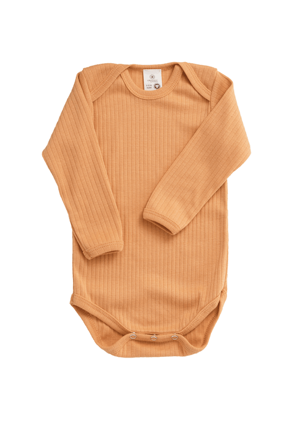 Baby Body long sleeve Play of Colors Ochre