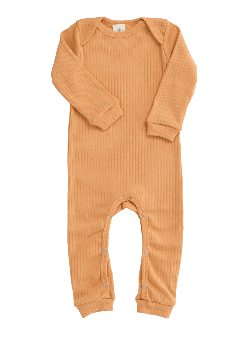 Overall play-suit long sleeve Play of Colors Ochre