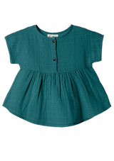 Tunic Shirt Emerald Organic by Feldman