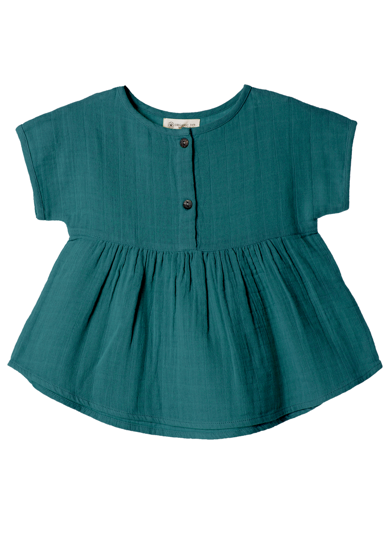 Tunic Shirt Emerald Organic by Feldman