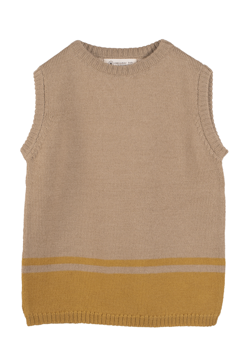 Kai Slipover made for kids using 100% soft organic Merino wool