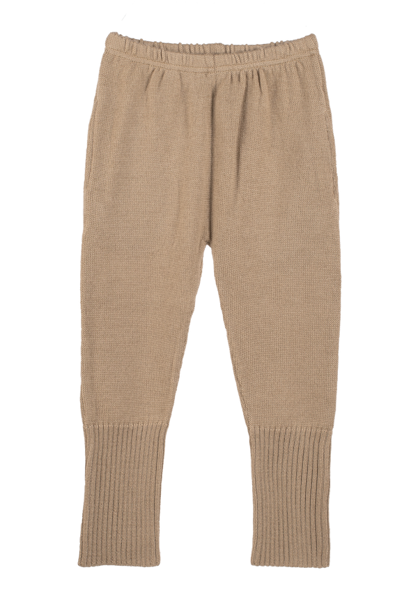 Mani knitted Pants are made from 100% soft organic Merino wool