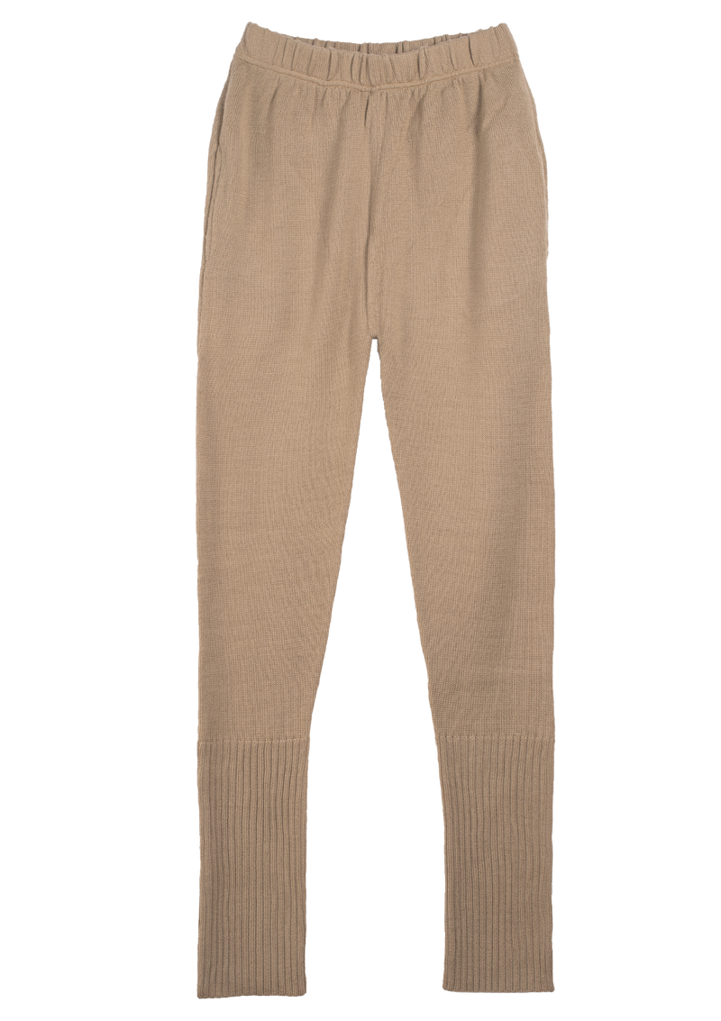 Mani knitted Pants for women are made from 100% soft organic Merino wool.