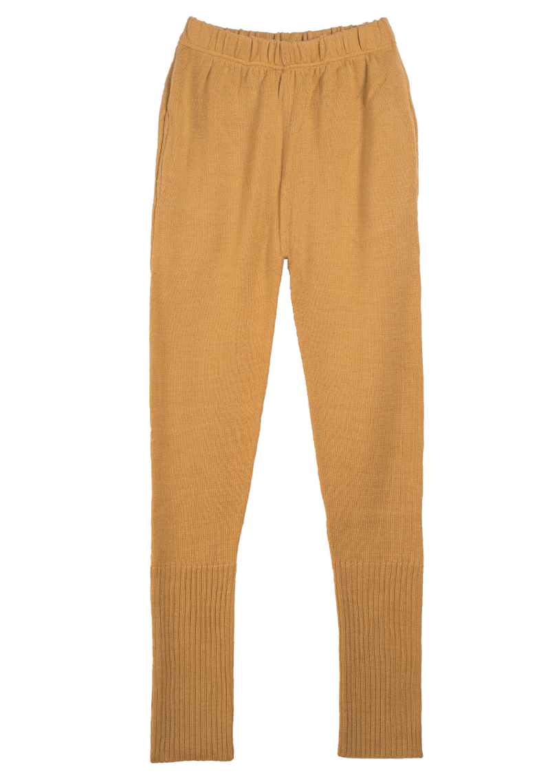 Mani knitted Pants for women are made from 100% soft organic Merino wool.