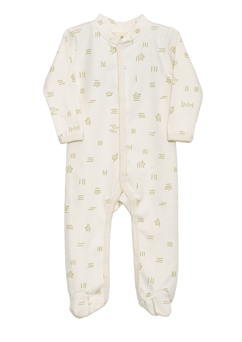 overall play-suit long sleeve Organic by Feldman