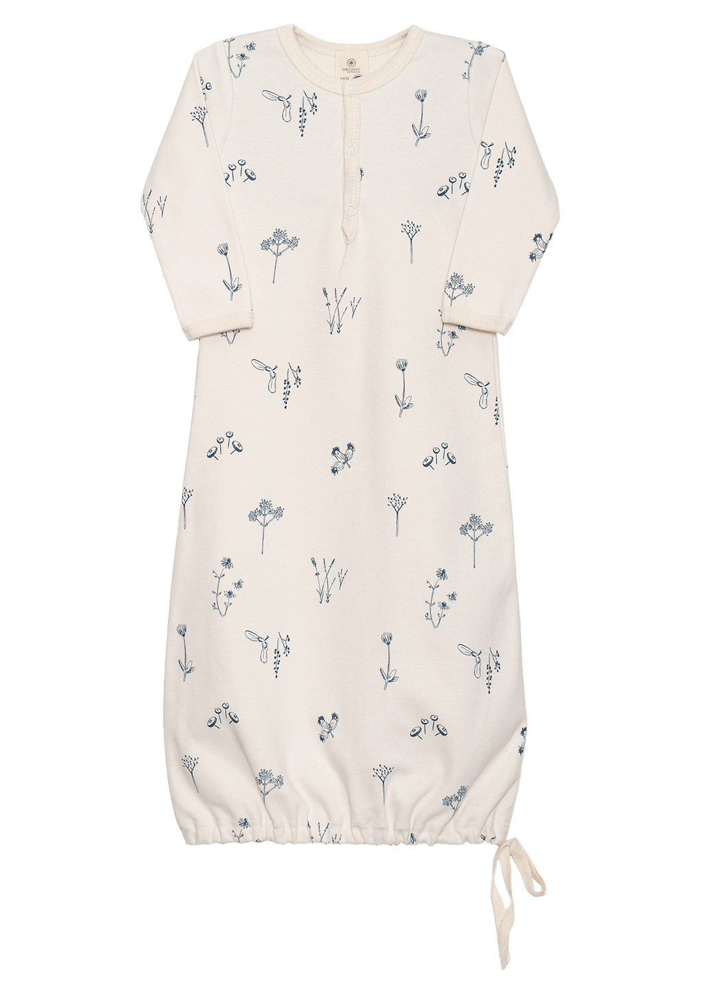 Shop Printed Sleep Gown with Round Neck and Short Sleeves Online | Max  Kuwait