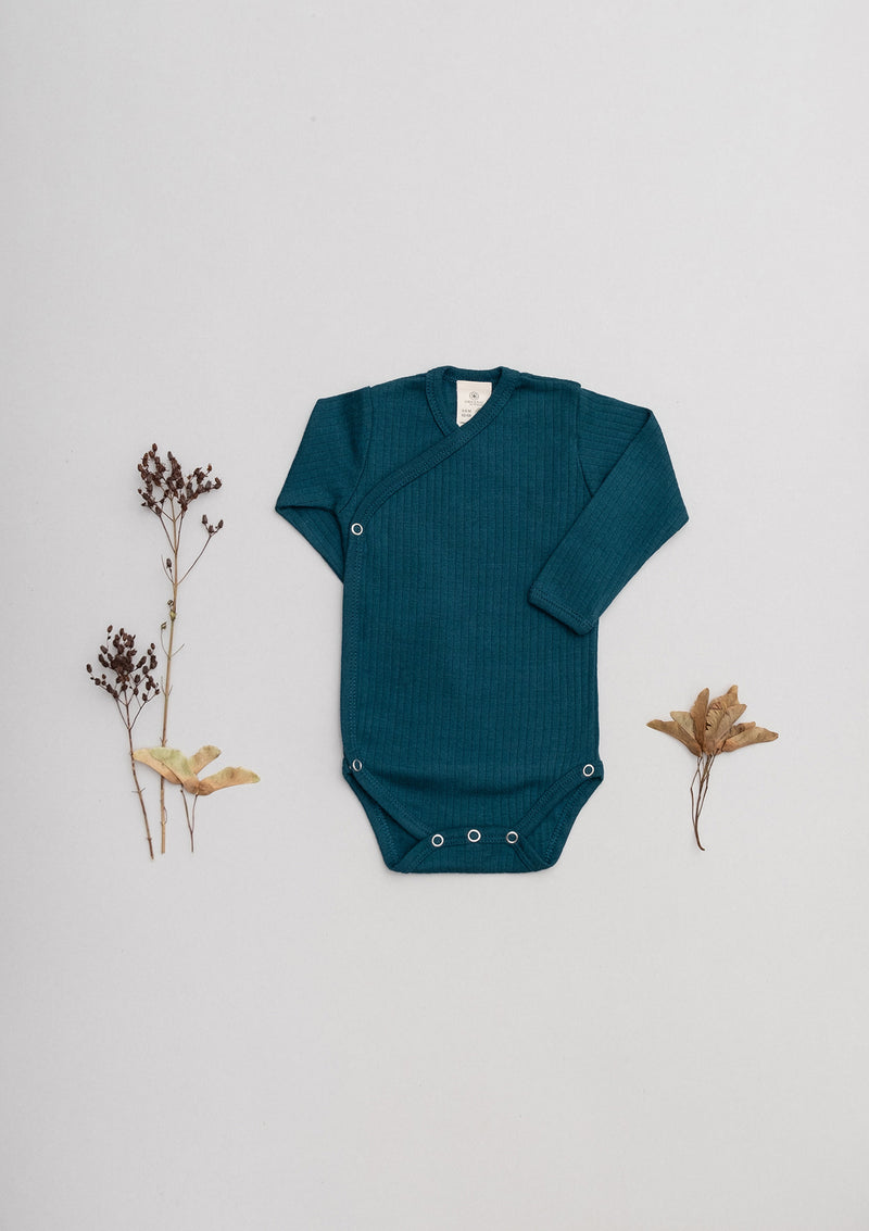 wrap body long sleeve Organic by Feldman