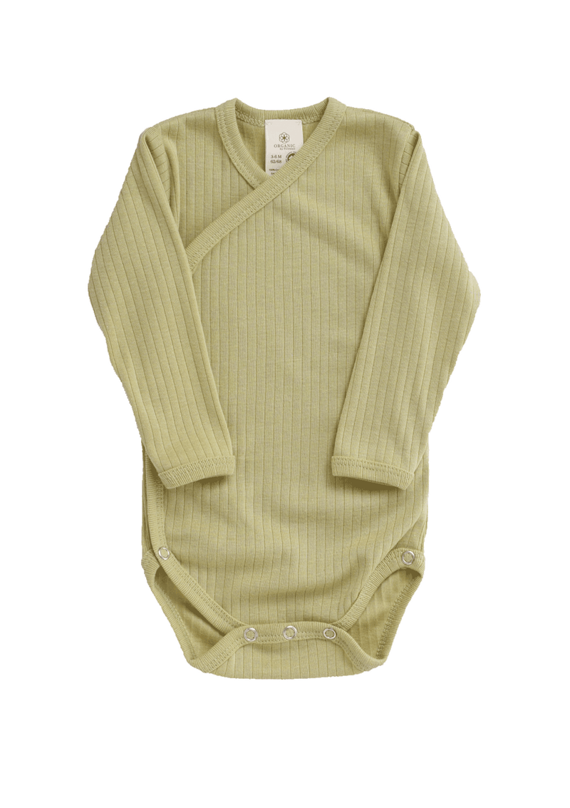 wrap body long sleeve Organic by Feldman