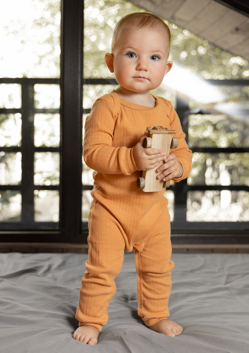 Overall play-suit long sleeve Play of Colors Sage-green