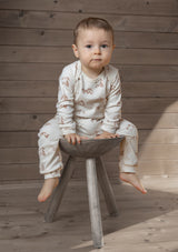 Healing Mountains overall play-suit long sleeve