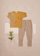 Neal Pullover for kids using 100% soft organic Merino wool.