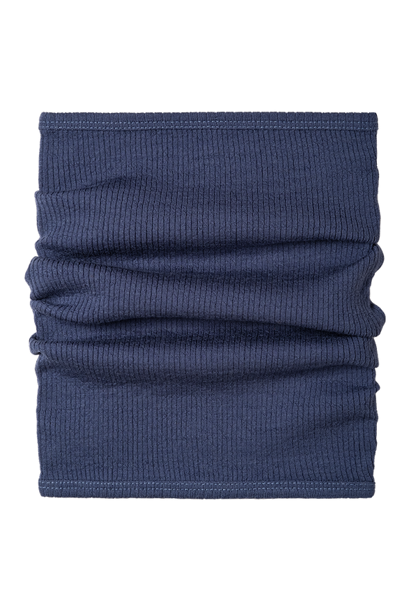 Loop Scarf organic Merino Stone-blue 100% Organic Merino wool, GOTS