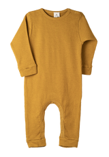 Overall play-suit organic Merino Sun-Ochre 100% Organic Merino wool, GOTS