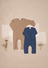 Overall play-suit organic Merino Natur-Beige 100% Organic Merino wool, GOTS