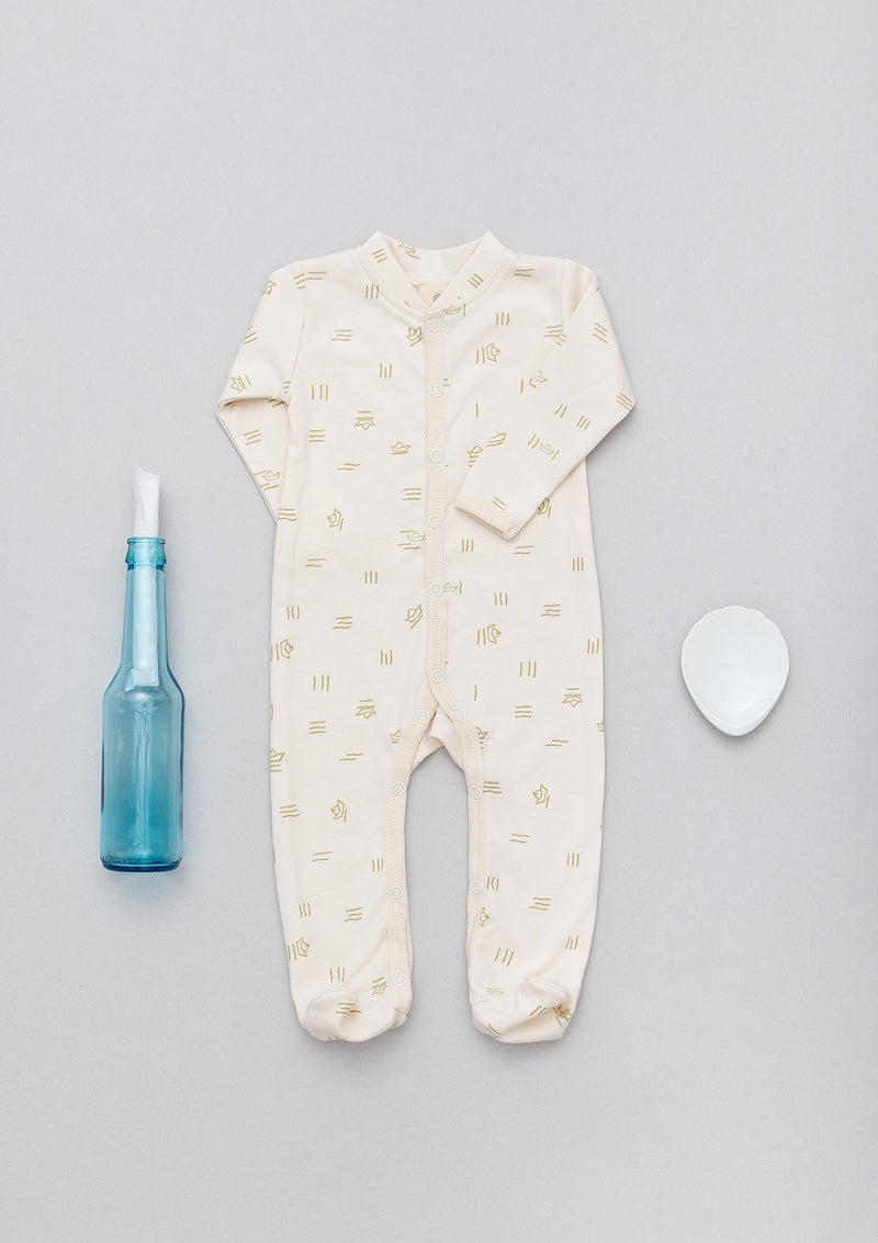 overall play-suit long sleeve Organic by Feldman